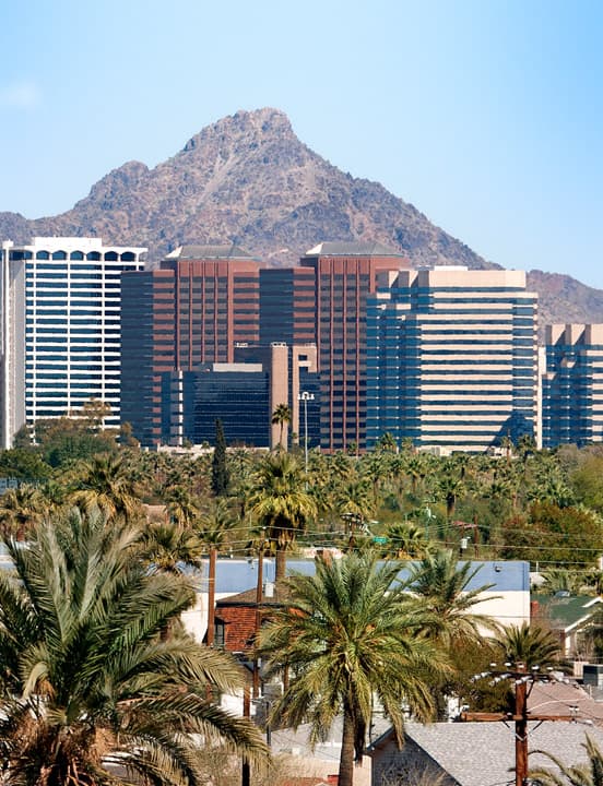 phoenix arizona skyline