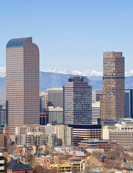 denver colorado skyline