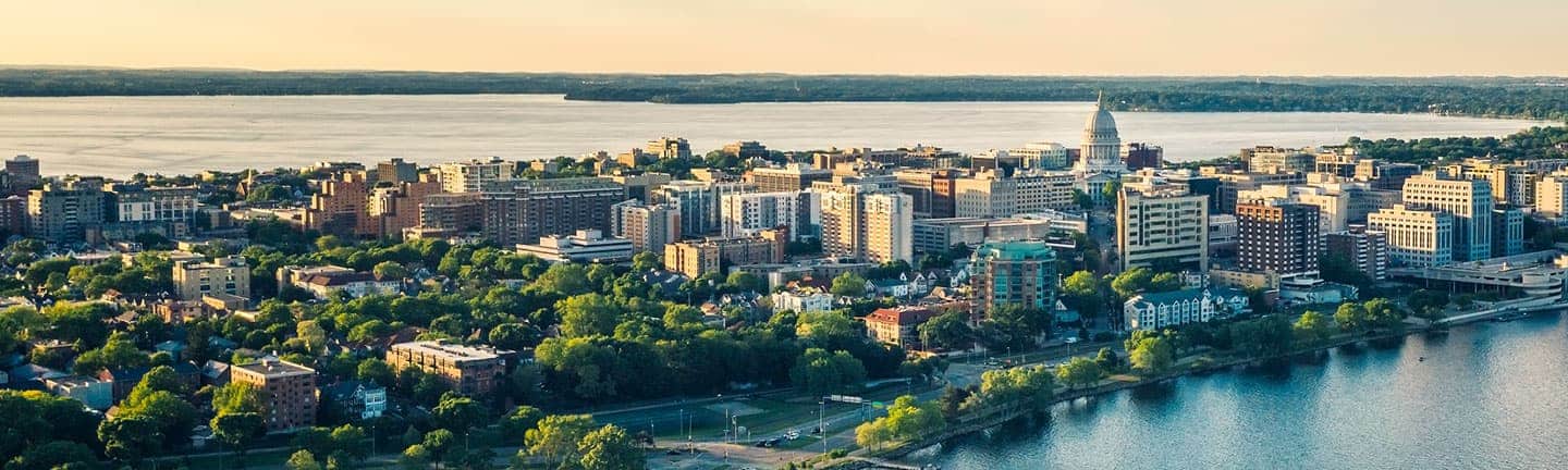 Madison Wisconsin Skyline